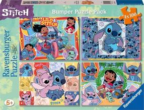 Dėlionė 4in1 Ravensburger Stitch, 26 cm x 36 cm, 400 vnt., įvairių spalvų