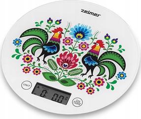 Elektrooniline köögikaal Zelmer ZKS1611, valge v./mitmevärviline