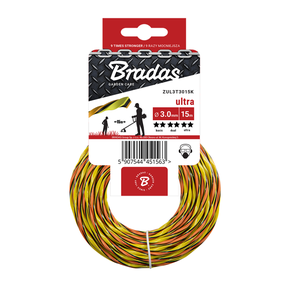 Žoliapjovių lynas Bradas Ultra L3, 15 m x 2.7 mm