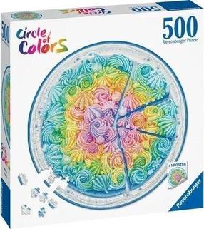 Pusle Ravensburger Cake 17349, 52 cm x 52 cm, 500 tk, mitmevärviline