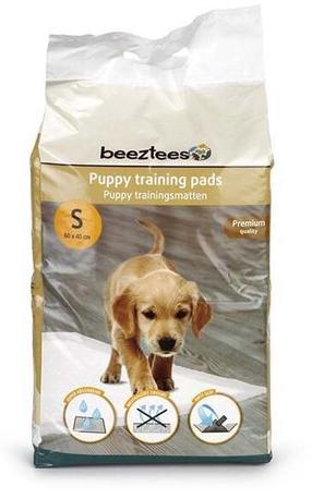 Подоконник для собак Beeztees Puppy Training Mats 795130, S, 60 см x 40 см, 20 шт. белый цв.