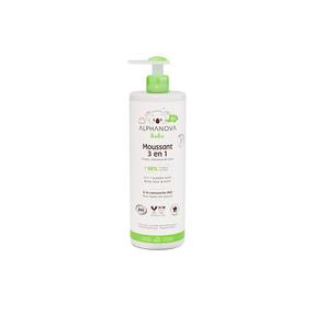 Juuste- ja kehapesuvahend Alphanova Bebe Bio, 400 ml