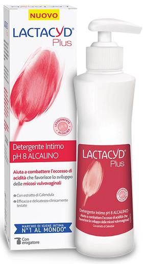 Intymios higienos prausiklis Lactacyd Plus pH8 Alkaline, 250 ml