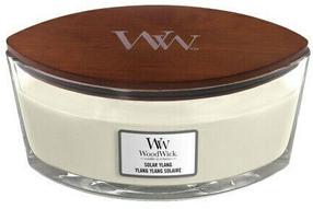 Žvakė, aromatinė WoodWick Solar Ylang, 40 h, 453.6 g, balta sp.