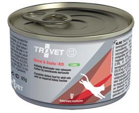 Mitrā kaķu barība Trovet Renal & Oxalate Lamb, jēra gaļa, 0.2 kg