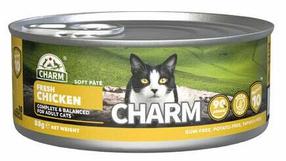 Mitrā kaķu barība Charm Fresh Patè, vistas gaļa, 0.085 kg