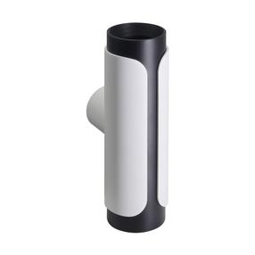 Lampa sienas CristalRecord Gobi, GU10, 1 x 10 W, balta krās./melna krās. / balta krās.