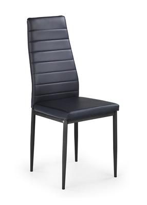 Valgomojo kėdė K70, juoda sp., 41 cm x 50 cm x 98 cm