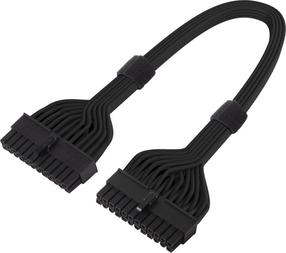 Kaabel SilverStone SST-PP06BE-MB35 24-Pin ATX, 24-Pin ATX, 0.35 m, must v.