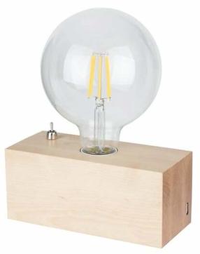 Galda stāvlampas Spot-Light Theo 7461160, E27, 25W, bez abažūra/brūna krās.