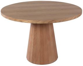 Stalas išskleidžiamas Kalune Design Albero 148, ruda sp., 100 cm x 100 cm x 75 - 100 cm