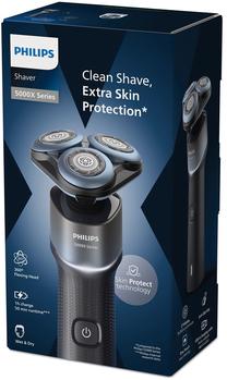 Barzdaskutė Philips 5000X Series X5006/00, li-ion, mėlyna sp./juoda sp.