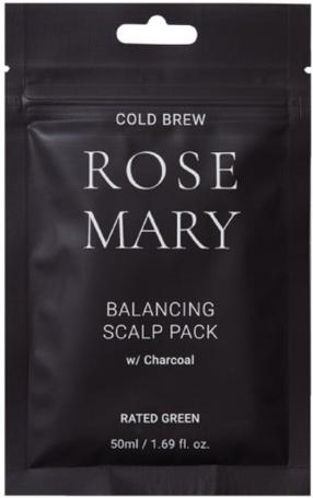 Matu maska, galvas ādai Rated Green Cold Brew Rosemary Balancing, 50 ml