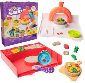 Modeļu smiltis, ar piederumiem Spin Master Squish Pizza, daudzkrāsaina, 453 g