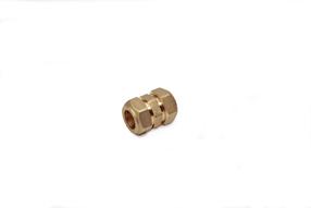 Dubultais savienojums Giacomini R560, 15mm x 15mm, misiņš