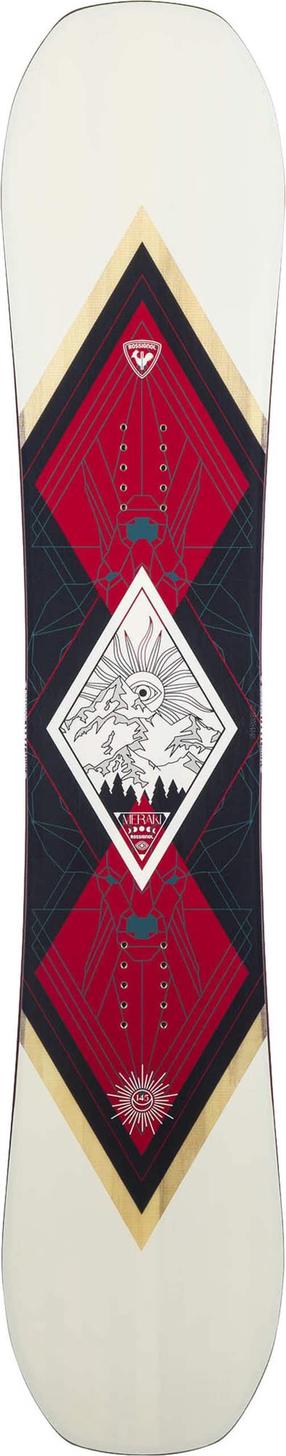 Сноуборд Rossignol Meraki, белый цв./черный цв./красный цв., 145 см x 24 см