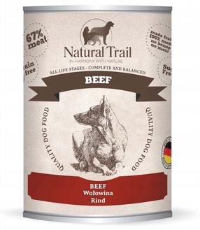 Märg koeratoit Natural Trail Beef, veiseliha, 0.8 kg