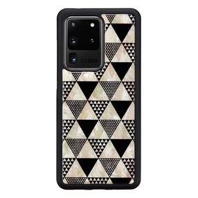 Telefono dėklas iKins Pyramid Back Case For Samsung Galaxy S20 Ultra, juoda sp., Samsung