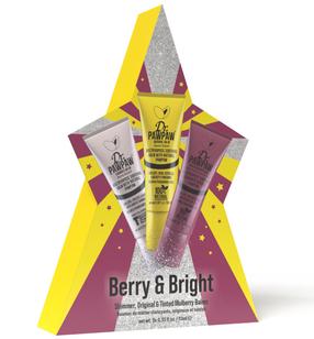 Lūpu balzams, komplekts Dr. Paw Paw Berry & Bright, 30 ml