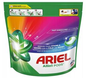 Skalbimo kapsulės Ariel Color, 65 vnt.