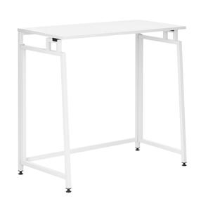 Saliekams rakstāmgalds Springos 3in1 HF0057, 80 cm x 40 cm, 75 cm, balta krās./melna krās.