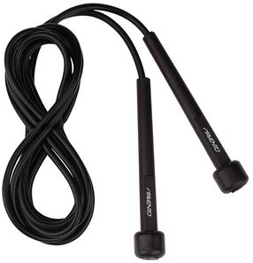 Lecamaukla Avento Basic Jump Rope, 280 cm, melna krās.