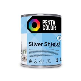 Краска для стен Pentacolor Silver Shield, белый цв., 1 л