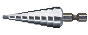 Pakāpju urbis Makita Standard D-40098, metāla, hex 1/4, 4-20 mm x 7.5 cm