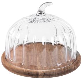 Serviravimo padėklas Homla Pumpkin, 19 cm x 24 cm, 19 cm, Skaidri sp./Ruda sp.