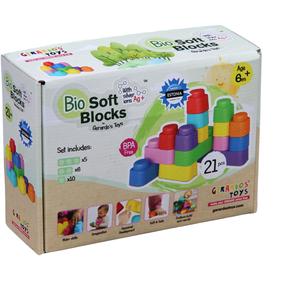 Набор игрушечных блоков Gerardo's Toys Soft, 21 шт.