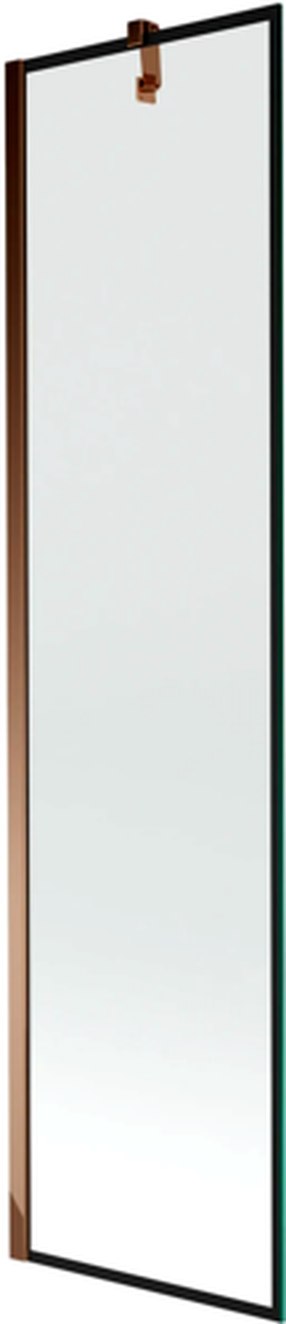 Vannisein Mexen Next I Black Frame, 50 cm x 150 cm, kuldne v./must v./roosa v./karastatud