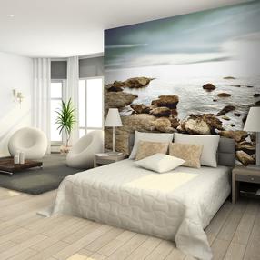 Fototapeet Artgeist Rocky beach XLFTNT0926, 193 cm x 250 cm