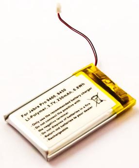 Akumuliatorius CoreParts Battery for Jabra Headset, 230 mAh