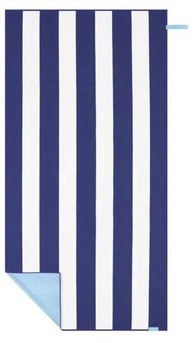 Paplūdimio rankšluostis Spokey Sailor, mėlyna sp./balta sp., 160 cm x 80 cm
