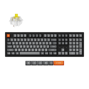 Juhtmevaba mänguklaviatuur Keychron K10 Max Wireless K10M-H4 Keychron Super Banana, Inglise (US), must v.