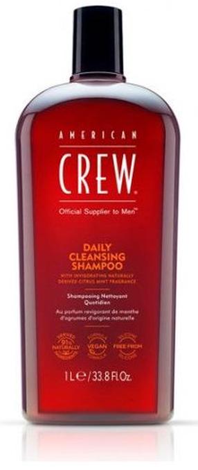 Šampūns American Crew Daily Cleansing, 1000 ml
