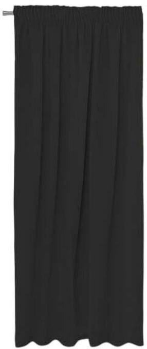 Blackout aizkari Arctic ZART-06, melns krās., 140 cm x 250 cm