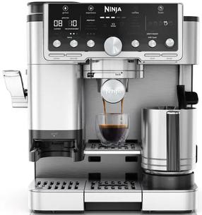 Pusiau automatinis kavos aparatas Ninja Pro Luxe Café ES701EU, sidabro sp./juoda sp.