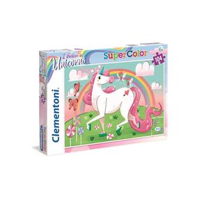 Dėlionė Clementoni I Believe In Unicorns 27109, 48.5 cm x 33.5 cm, 104 vnt., įvairių spalvų