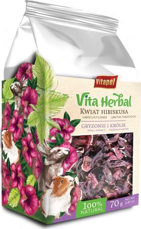 Maistas graužikams Vitapol Vita Herbal, triušiams/graužikams, 0.07 kg