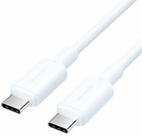 Laidas Vention TRCSH, 2 x USB Type C, 200 cm, žydra sp., 60 W