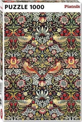 Puzle Piatnik Strawberry Thief 432324, 67.5 cm x 44 cm, 1000 gab., daudzkrāsaina