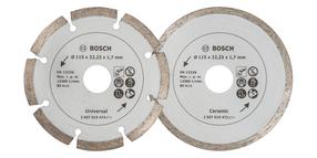 Алмазный диск Bosch, 115 мм x 22.23 мм x 1.7 мм