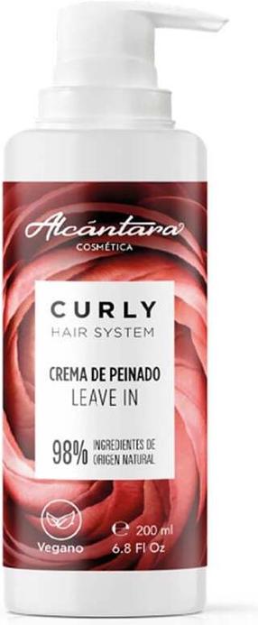 Matu krēms Alcantara Cosmetica Curly Hair System Leave In, 200 ml