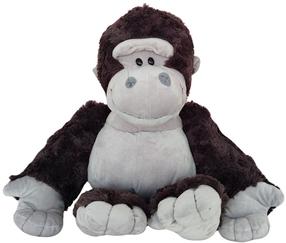 Pliušinis žaislas beždžionė Lean Toys Gorilla, ruda sp., 22 cm