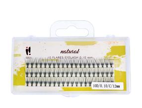 Mākslīgās skropstas Ibra Naturals, 1.2 cm, melna krās.