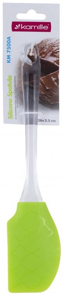 Konditerinė mentelė Kamille Green 7500A, 26 cm, žalia sp.