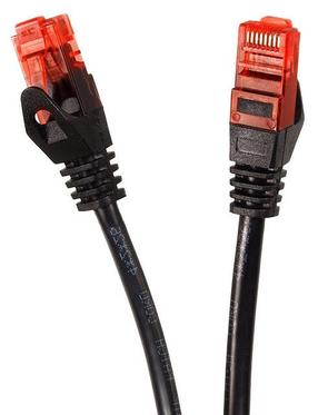 Laidas Maclean RJ-45 8P8C, RJ-45 8P8C, 20 m, juoda sp.
