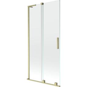 Dušo sienelė Mexen Velar L, 95 cm x 150 cm, skaidri sp./aukso matinė sp./grūdintas