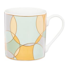 Puodelis Ambition Geometric Pastel, įvairių spalvų, 0.38 l